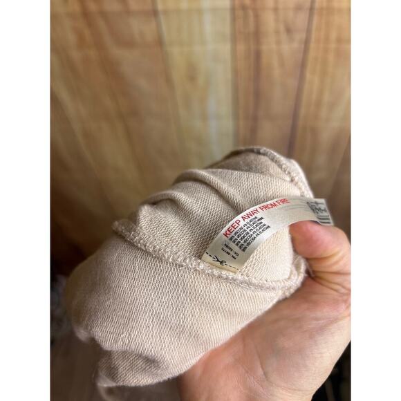 Free People Movement One Piece Romper with Hood Pockets Cream Size XS - Picture 6 of 7